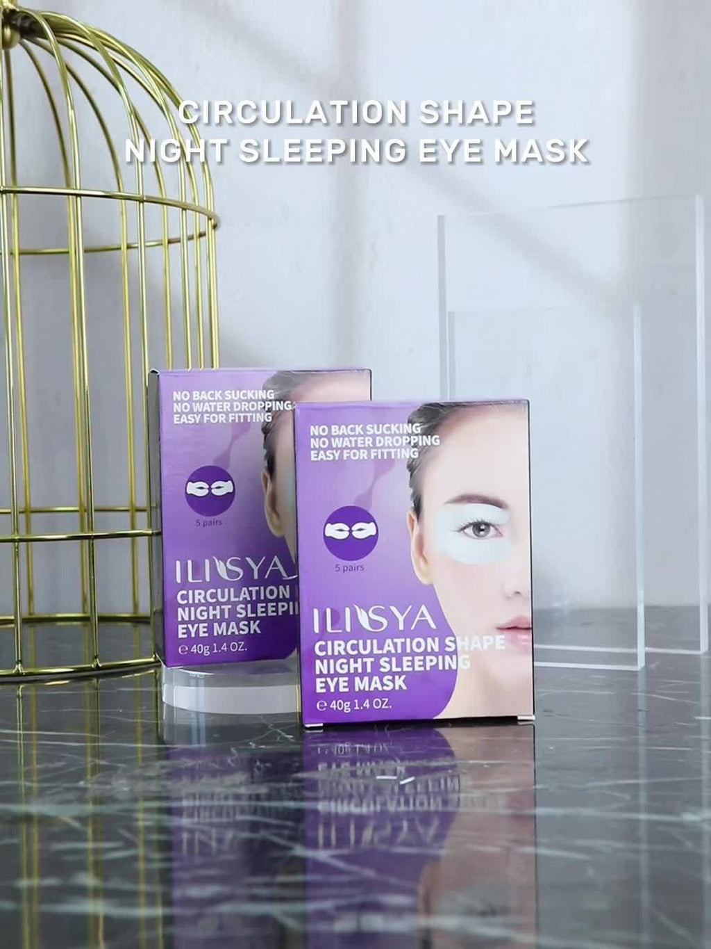 Masque a base Acide hyaluronique ; Nicotinamide
