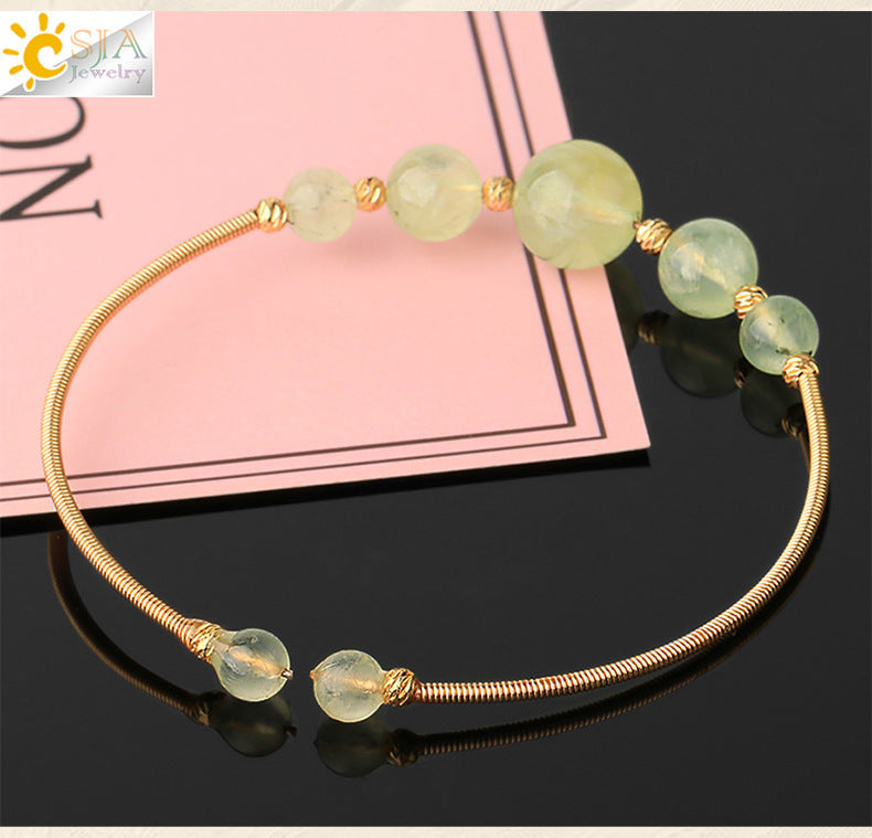 Bracelet en cristal naturel