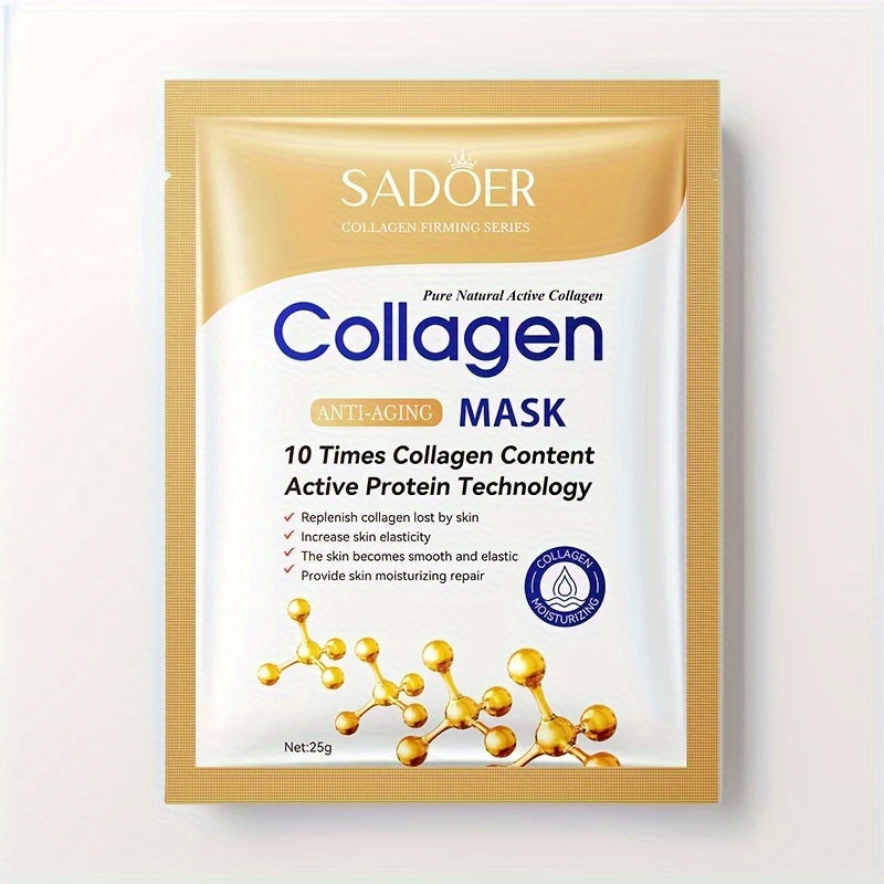 Masque visage au collagène hydratant