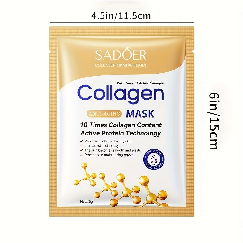 Masque visage au collagène hydratant