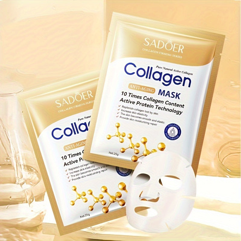 Masque visage au collagène hydratant